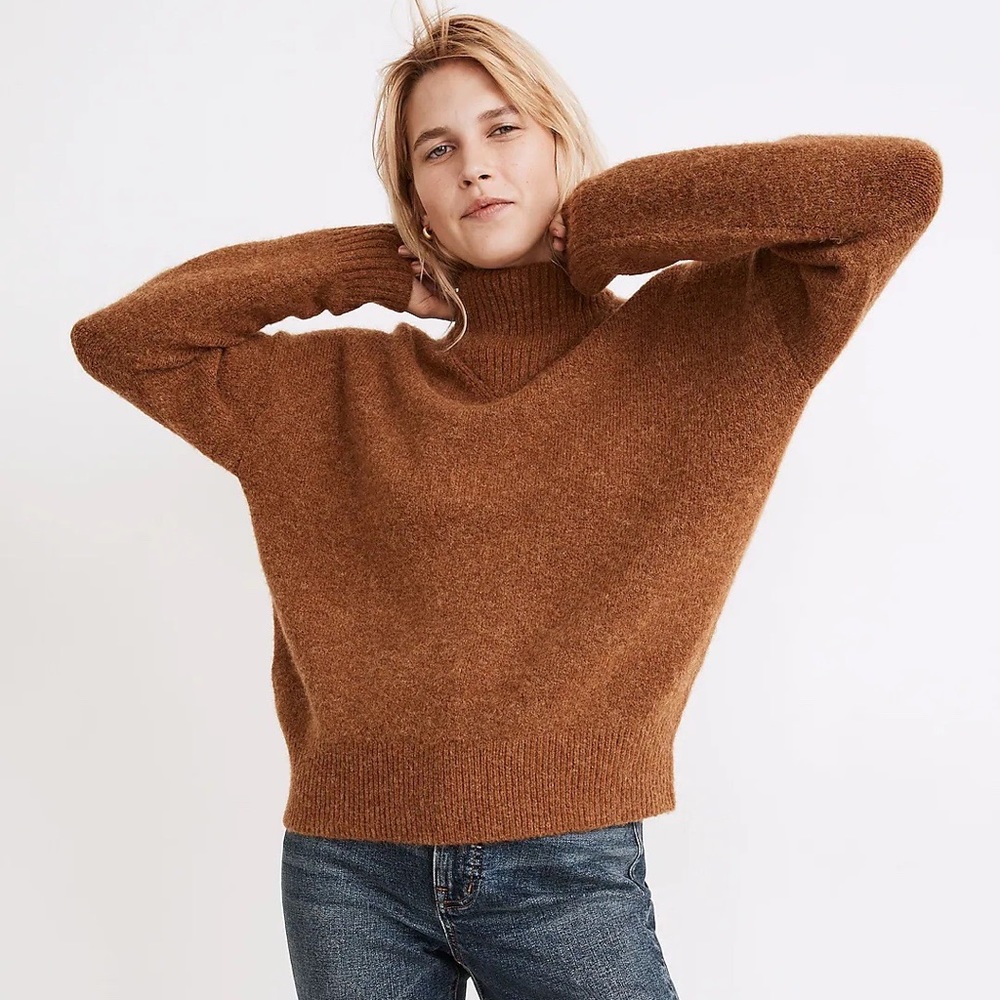 Madewell Dillon Mockneck Pullover